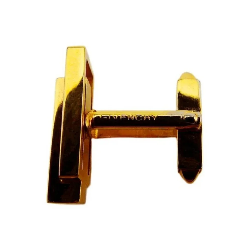 GIVENCHY cuffs Gold black Women Authentic secondhand